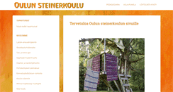 Desktop Screenshot of oulun-steinerkoulu.fi